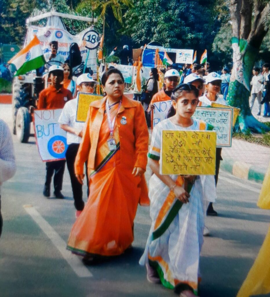 Juhari students presented a tableau on Operation Sindoor